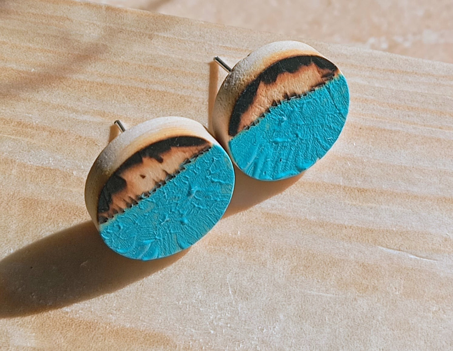 Pendientes madera"MAR"